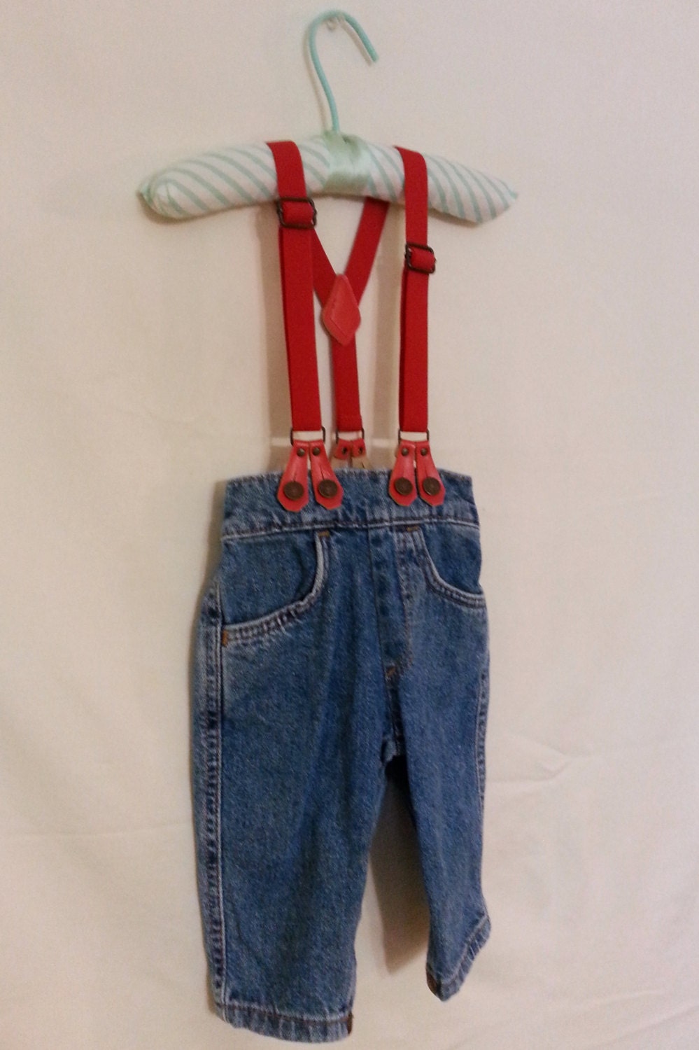 jeans with suspenders for baby boy