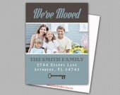 Custom Digital Moving Announcement, We've Moved, Move Announcement, 5x7 PRINTABLE - MA1