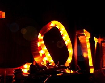 LoVE 2ftx2ft Vintage Marquee Art Letter SMASH STYLE