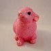 Light Pink Sugar Bunny Figurine