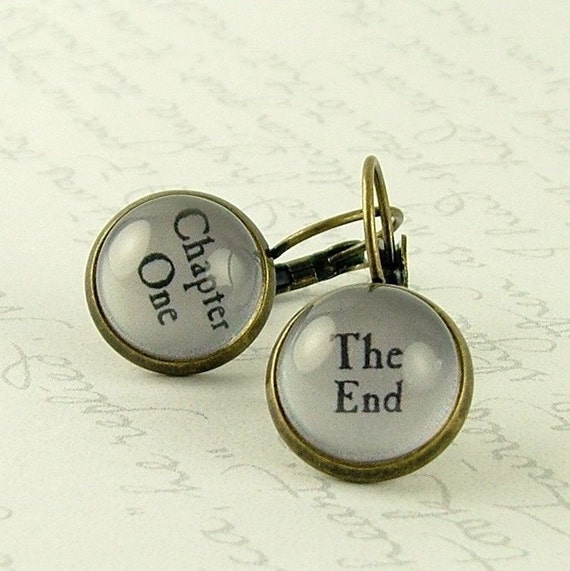 Book Earrings - Chapter 1 - The End