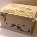 Painted Nature Box Custom Made Furniture Woodland Botanical Garden Storage Laurie Rohner