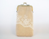 Linen and Lace Phone Case