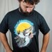 Vintage 1993 John Kay & Steppenwolf Wolf Moon Howl Feather Dream Catcher Native 80s Tshirt