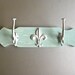 Beach Hooks, Fleur De Lis, Aqua, Towel Hooks, French Country, Paris Apartment, Shabby Chic Decor, Rustic, Farmhouse, Coat Hooks