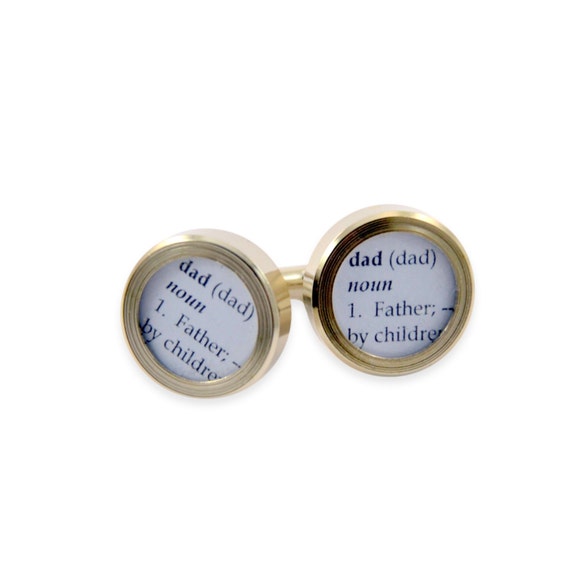 Definition Of DAD Cuff Links By Gwen DELICIOUS Jewelry Definition of dad cuff links by gwen delicious jewelry