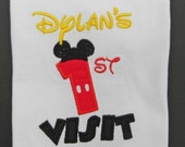 disney first visit shirt