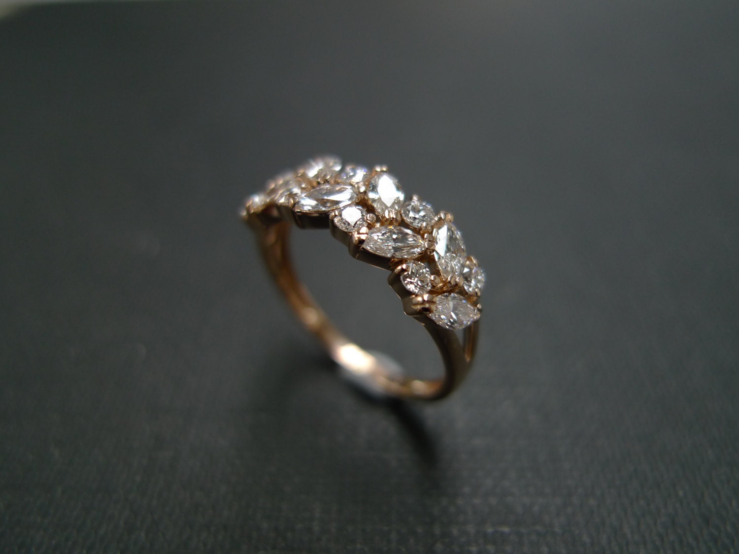 Marquise Engagement Ring / Wedding Ring / Diamond Ring