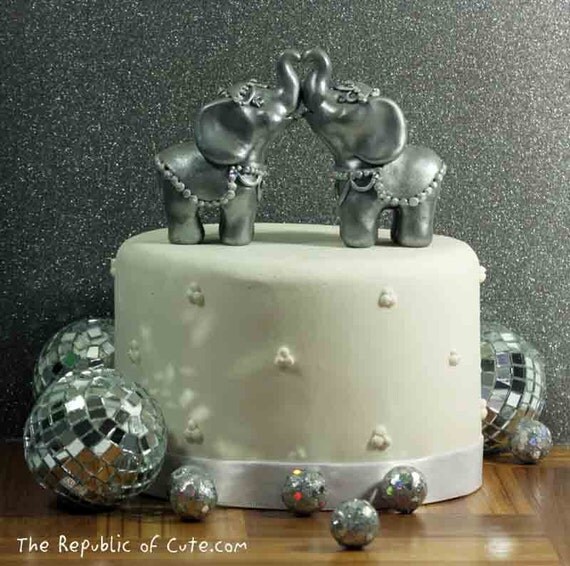 Indian Elephant Wedding Cake Toppers Indian Elephant Wedding Cake Toppers
