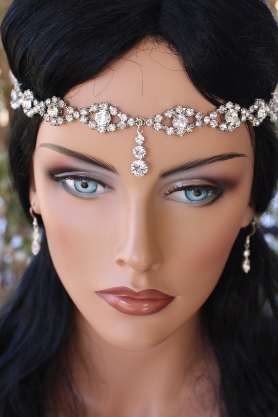 Gorgeous Bridal Head Circlet Head Piece Head dress Forehead