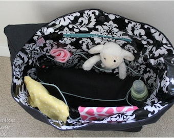 Does it All Diaper Bag: Diaper Bag Pattern, Tote Bag Pattern