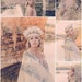 l o v e c r u s h ... Boho Dreams feather crown headdress festival head piece lace ivory brown tween/adult size ORIGINAL DESIGN