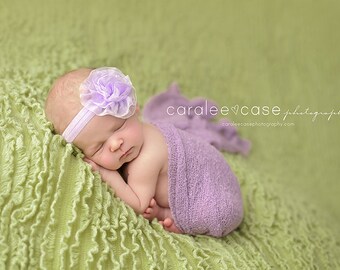 SALE Baby Headbands - You Pick 1- Chiffon Puff Infant Headbands - Baby Girl Headbands - Baby Hair Accessories - Baby Hairbows - Newborn