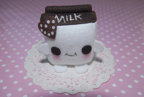 milk carton plush