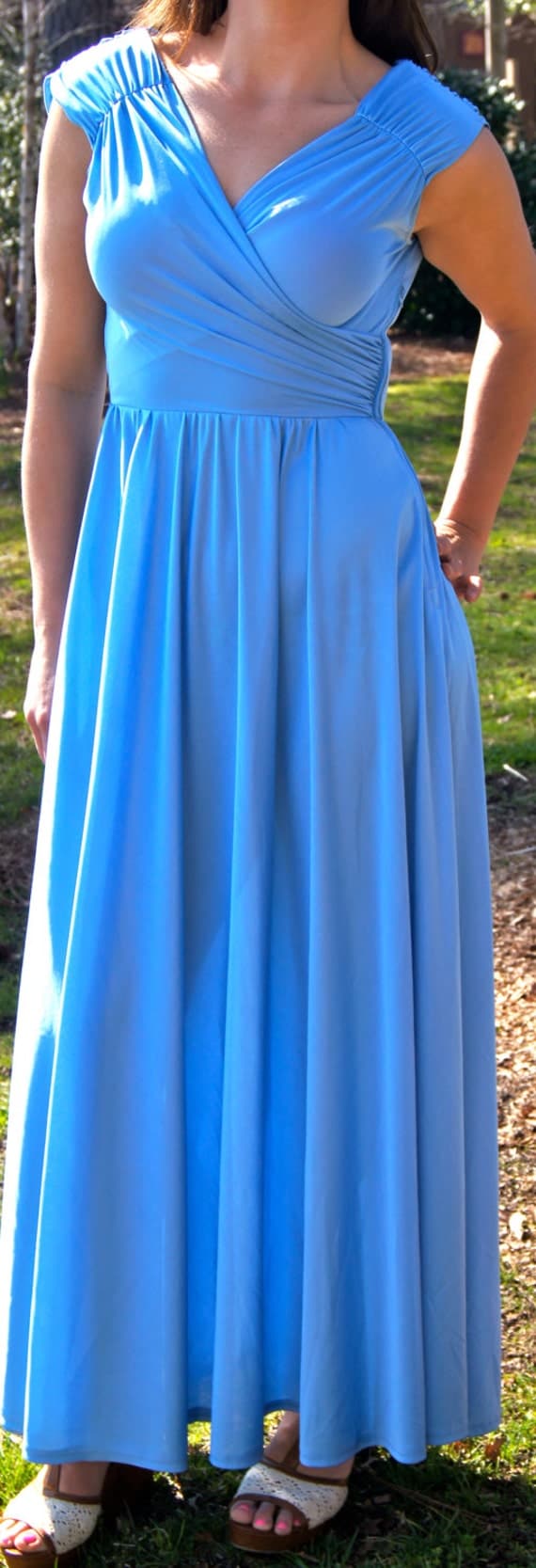 Light Blue Maxi Dress