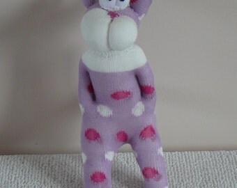 Plush Sock Animal - Sid, Plush animal,sock animal,sock doll,stuffed animal,sock creature,CE, toy, children, animal,uk,monster,alien