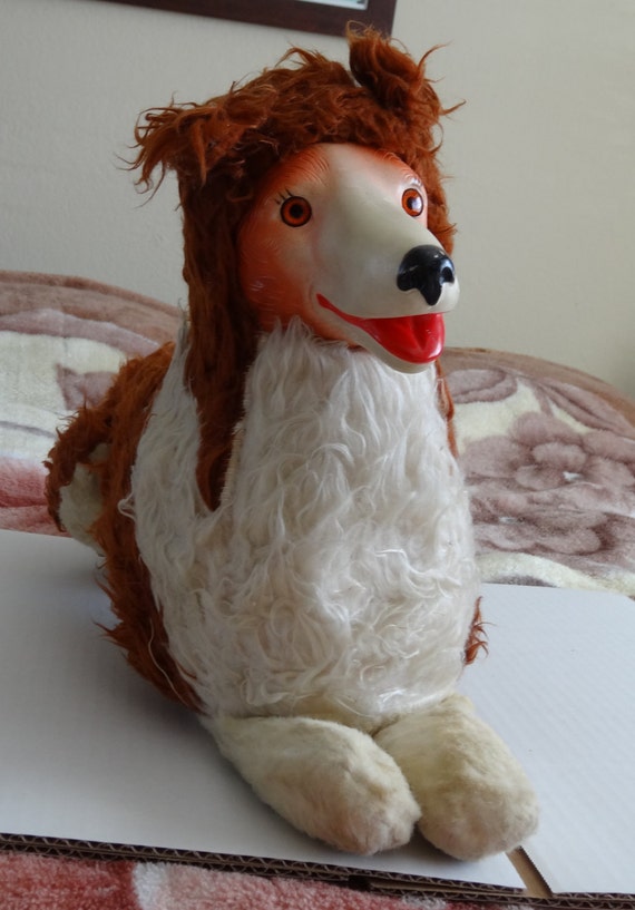 vintage lassie stuffed animal