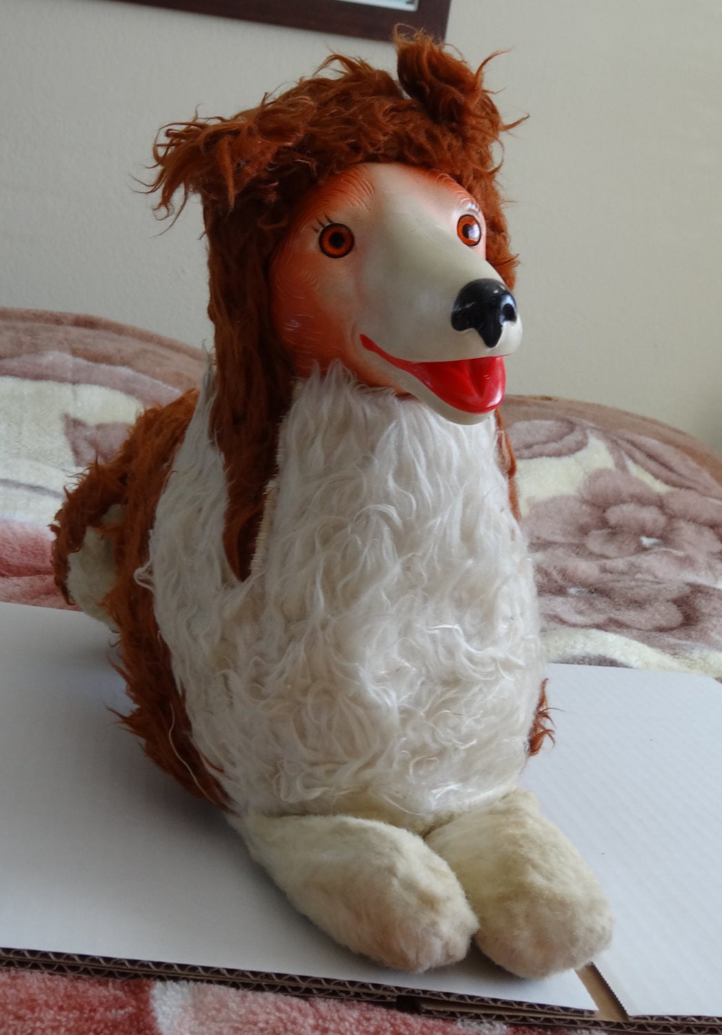 stuffed sheltie dog toy