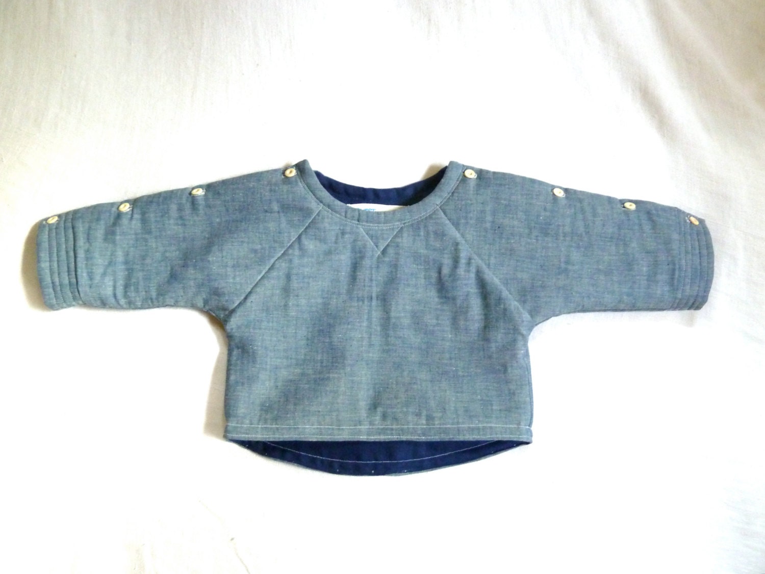 chambray sweatshirt