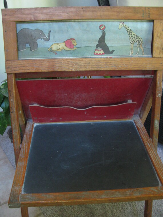 wood floor easel  | Cherry Wood Easel