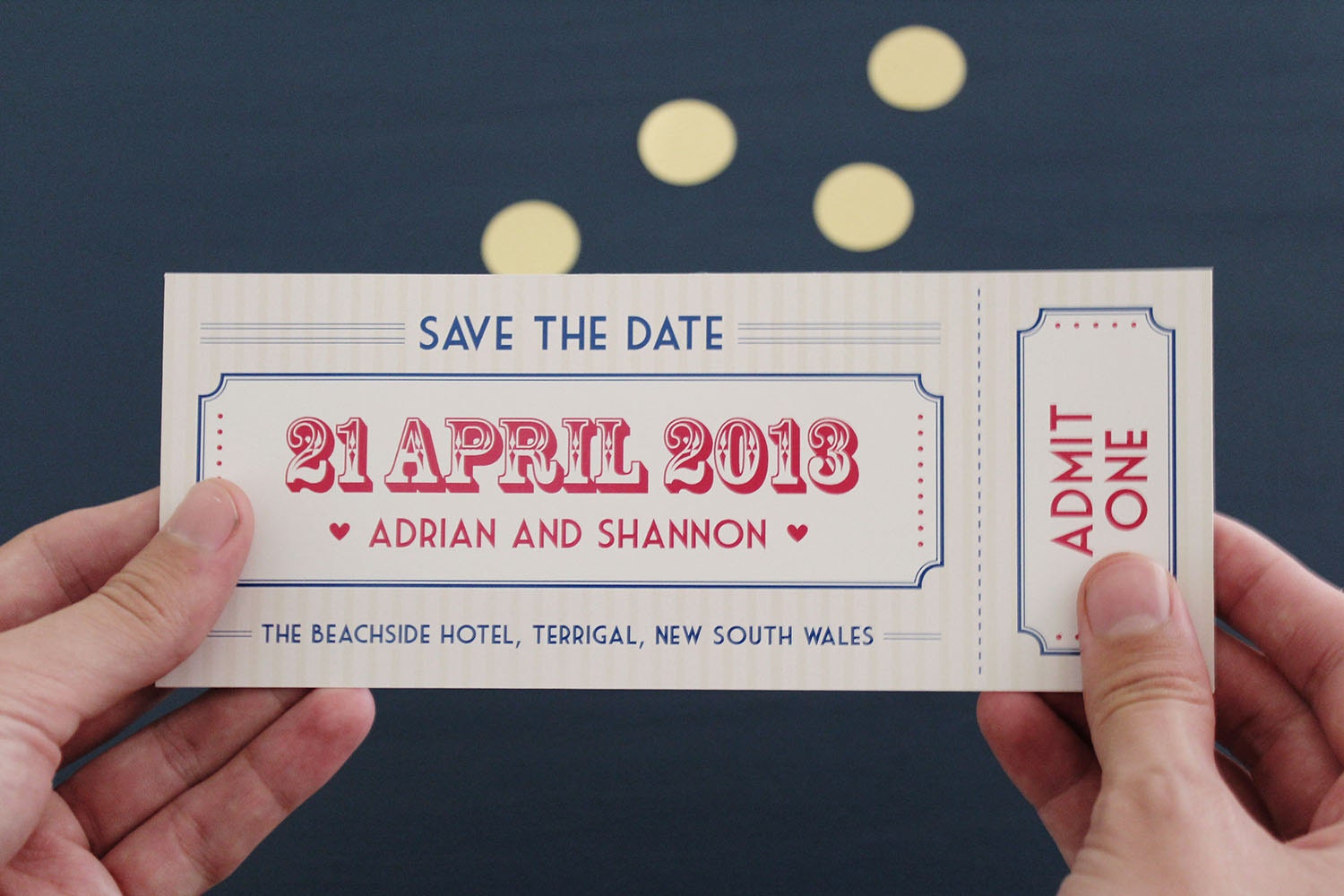 carnival ticket diy printable invitation by stationerypolkadot