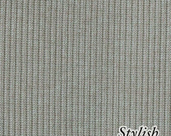 Heather GRAY Rib Knit Fabric Ribbing Fabric Sleeves Collar Ribbed Hacci Fabric by the Yard- 1 Yard Style 13401