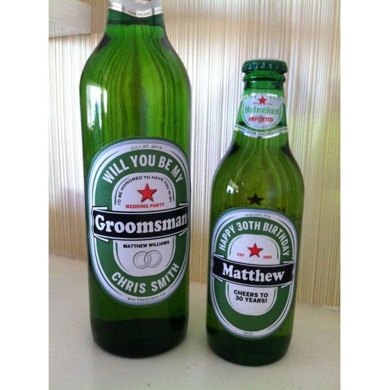 Personalized Beer Label. Create a custom label by FunBeerLabels