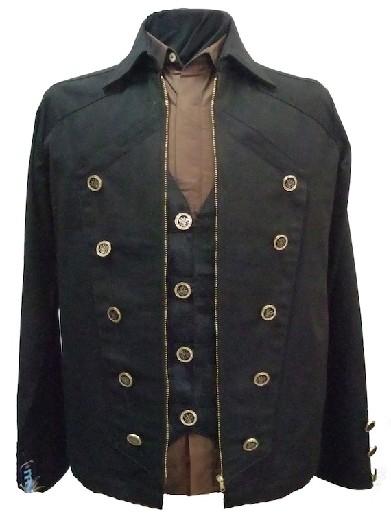 Mens Steampunk Jacket by Ministryofstyle on Etsy