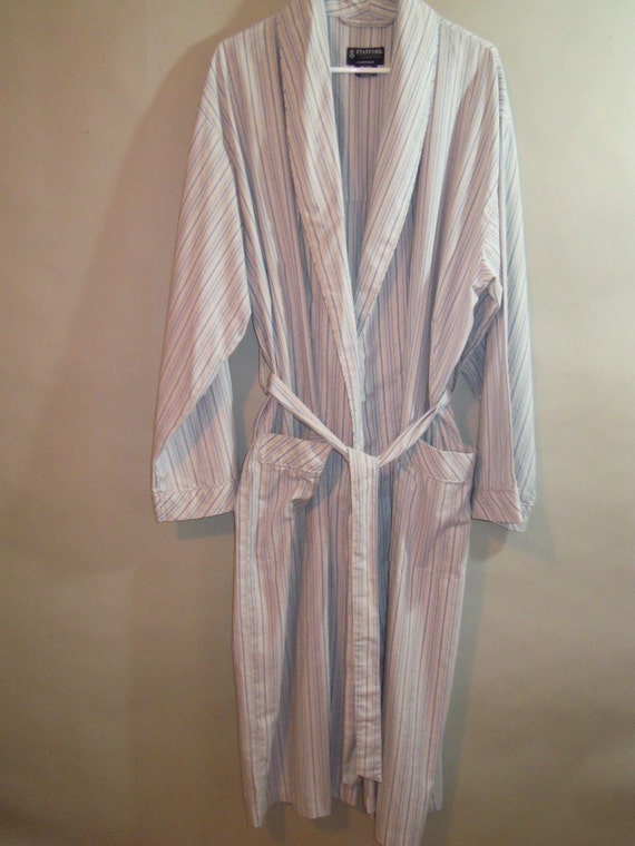 STAFFORD // Mens Robe // All Cotton // Lightweight...One Size