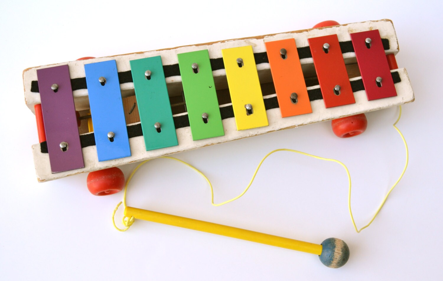 Fisher Price Xylophone 870 Pull A Tune 1964