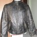 Vintage Stunning Levi's Strauss & Co ,Red Tab made in usa , Black Motorcycle Leather Jacket,Cowhide 90's Rarely and Excellent condition