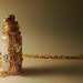 Rapunzel Vial Necklace - Disney Tangled Princess Inspired - Handmade, Corked Glass Bottle