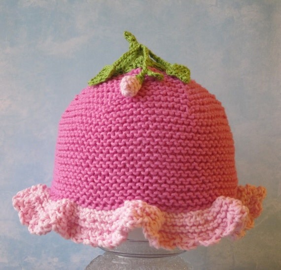 Baby Girl Hat Knitted Baby Hats Flower Hat