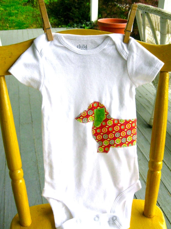 Items similar to Wiener Dog Onesie on Etsy