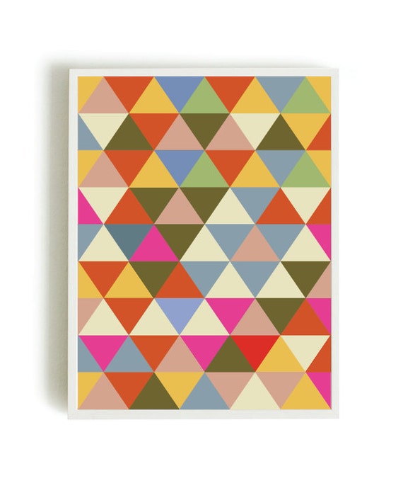 Geometic poster Geometric Art Print Abstract Art Print