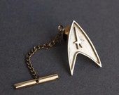 Star Trek sterling silver tie pin / pin