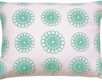 doily pattern sham pillow