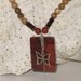 SALE - Jasper and Sterling Butterfly Necklace