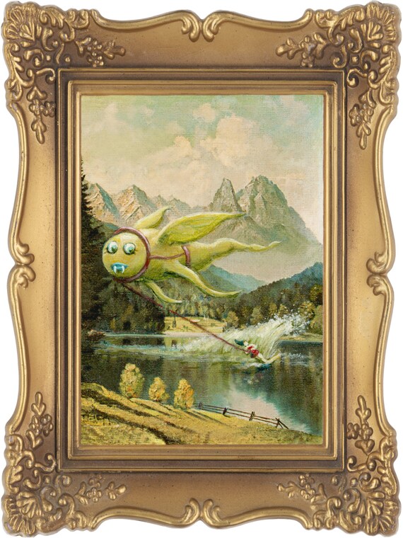 Fun at the Lake Signed and Numbered Giclee Print by thyrza