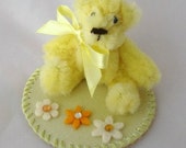 Tiny Ted Yellow (A) Pipe Cleaner Bear