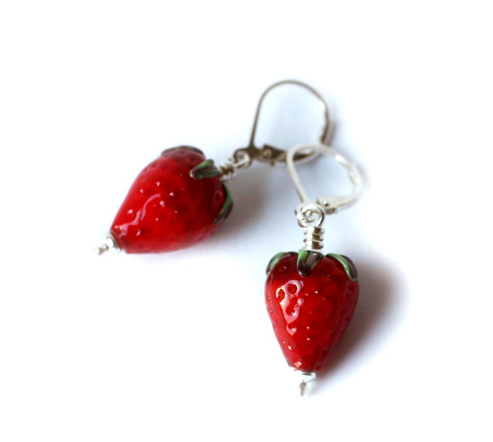 Strawberry Earrings