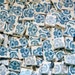 Mosaic Tiles--VINTAGE BLUE ---100 Tiles