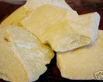 1 lb UNREFINED COCOA BUTTER Raw PRiMe PReSSeD Pure All Natural Golden Yellow Body Butter Lotion Soap Chocolate Scent 16 oz