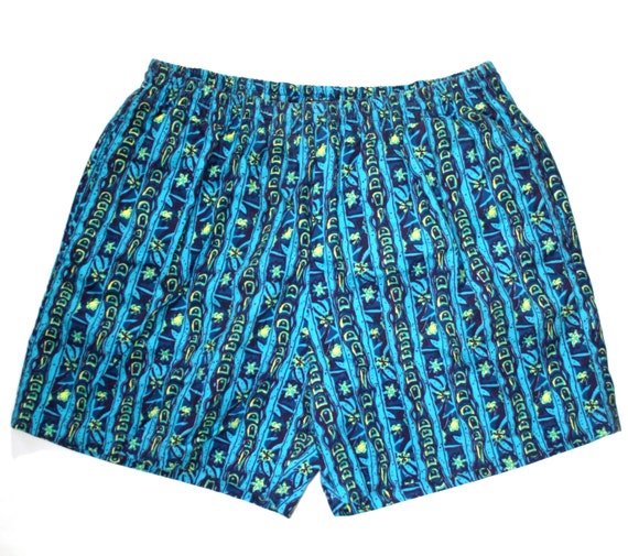 Vintage 80s Nylon Swim Trunks Shorts Size by VintageMensGoods