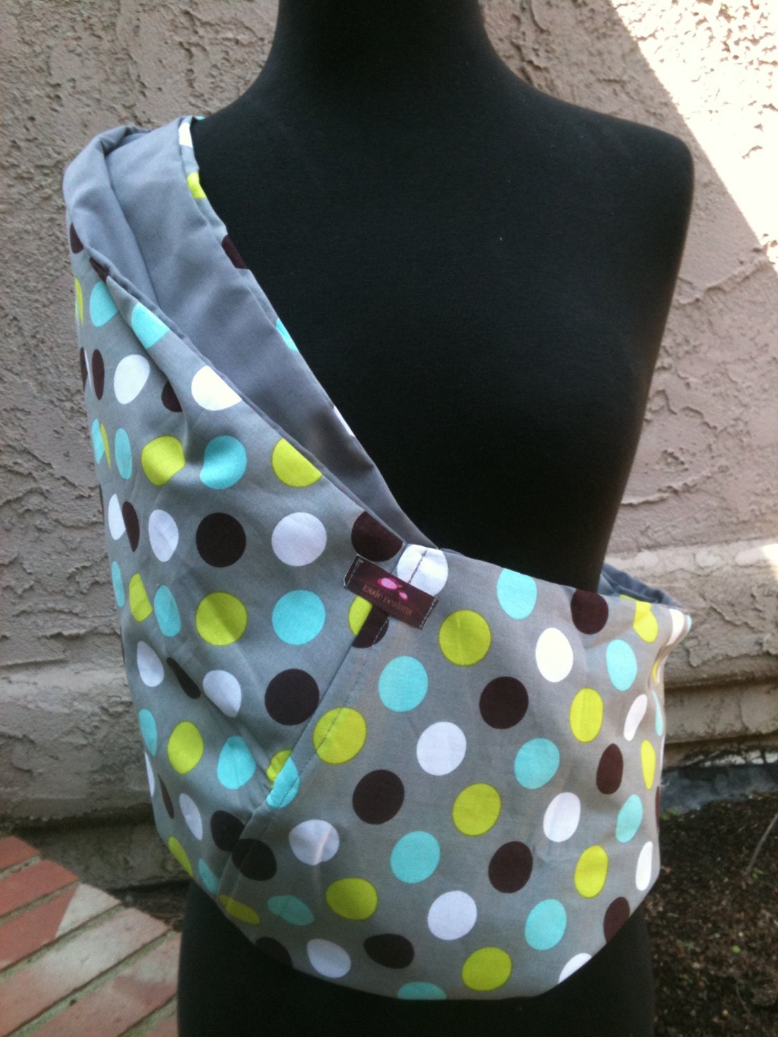 Baby Sling Baby Carrier Gray Multi Dot Free Shipping on