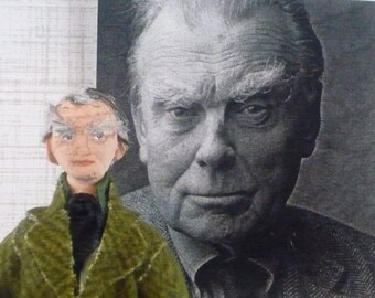 Czeslaw Milosz Historical Doll Miniature Art Collectible