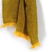 Long scarf women men natural linen, Yellow Scarf, spring summer autumn winter fashion