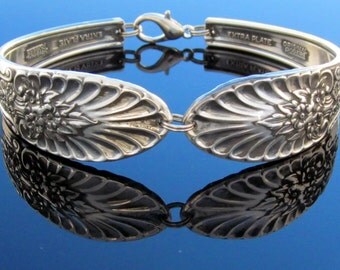 Spoon Bracelet Riveria Revisited Silver 1954 Vintage