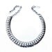 1960s W. Germany Chain Necklace, Silver Choker