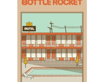 Bottle Rocket 12x18 inches movie poster